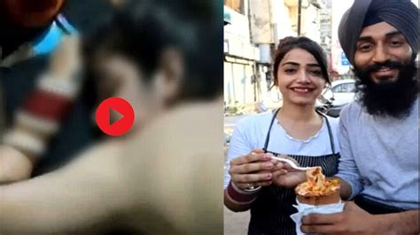 gurpreet kaur kulhad pizza viral video|Kulhad Pizza Couple New Viral Video: Sehaj